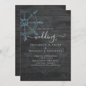 Stuurwiel van een Schip Bruiloft (Voorkant / Achterkant)