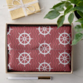 Stuurwiel voor de scheepvaart tissuepapier (Geschenk)