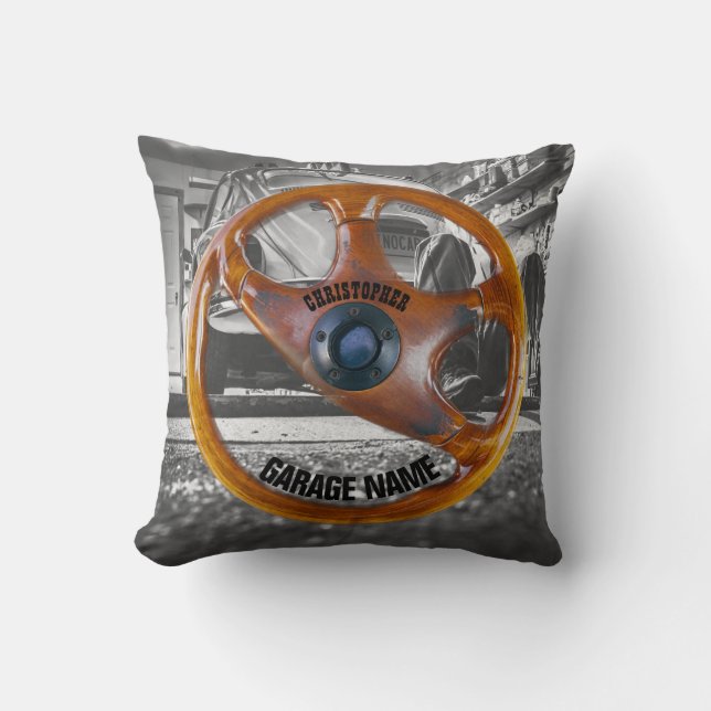  stuurwielkast eigenaar piloot kussen (Voorkant)