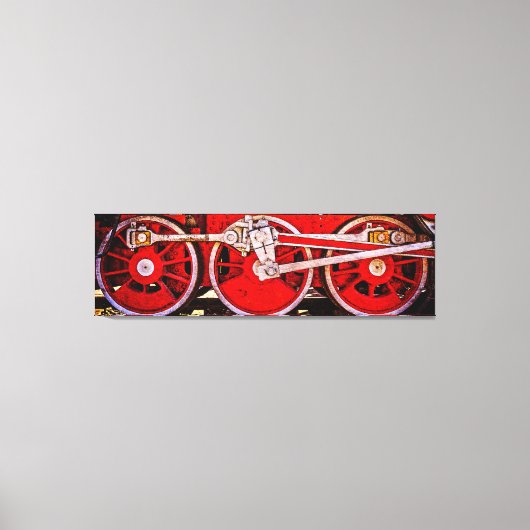 stuurwieltjes canvas afdruk (Voorkant)