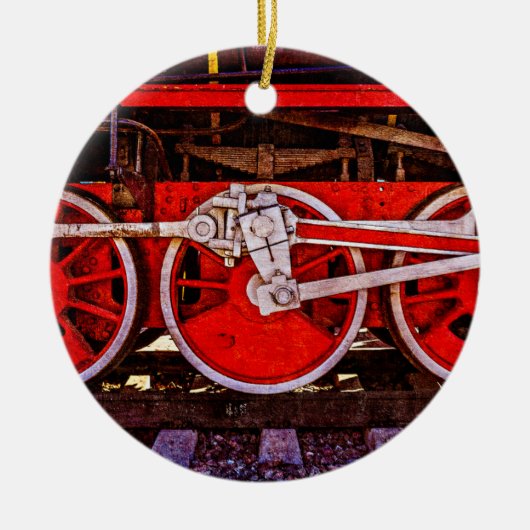  stuurwieltjes keramisch ornament (Voorkant)