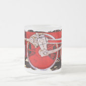  stuurwieltjes matglas koffiemok (Center)