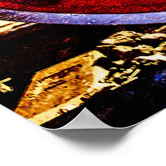  stuurwieltjes poster (Hoek)