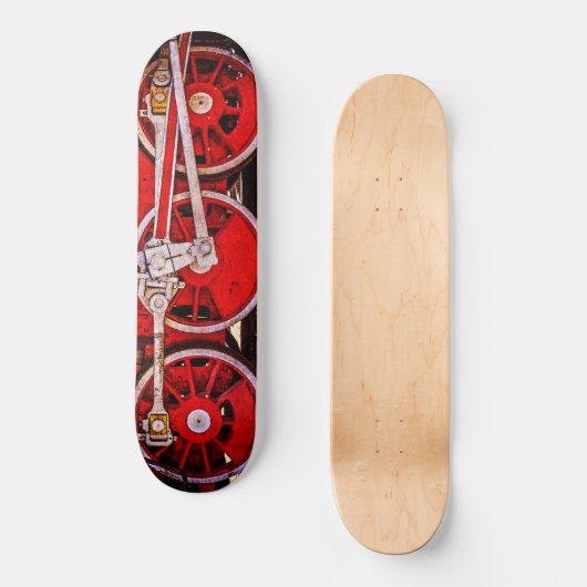 stuurwieltjes skateboard (Voorkant)