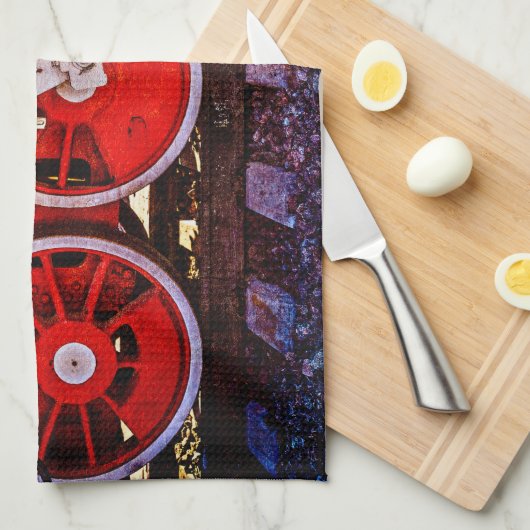  stuurwieltjes theedoek (Quarter Fold)