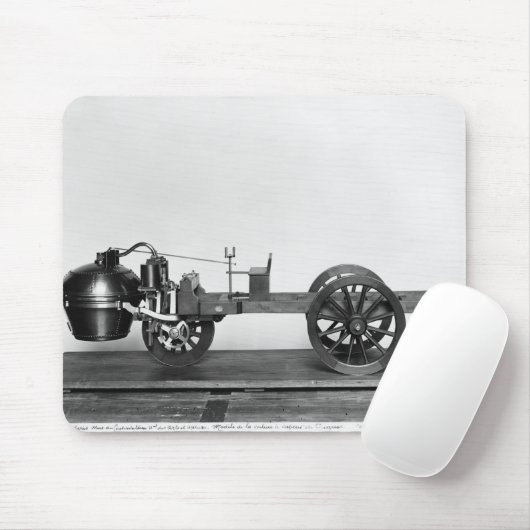 Stuwauto uitgevonden muismat (Met muis)