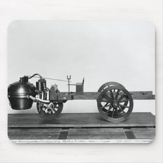 Stuwauto uitgevonden muismat (Voorkant)