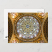 Stuwboegkoepel van de Basilica van St. Stephen Briefkaart (Voorkant / Achterkant)