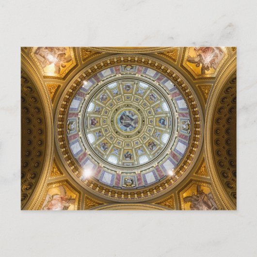 Stuwboegkoepel van de Basilica van St. Stephen Briefkaart (Voorkant)