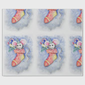 Stuwmuis stoppen cadeaupapier (Vlak)