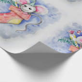 Stuwmuis stoppen cadeaupapier (Hoek)