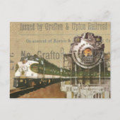  stuwstofmotor voor locomotieven briefkaart (Voorkant)