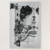 Stuwtreinen —  treinen legpuzzel (Verticaal)