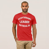 Stuyvesant Leider Fysieke Ed. t shirt (Voorkant volledig)