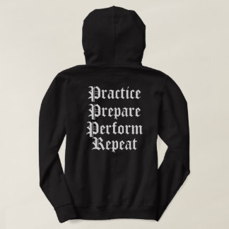 STWYE (praktijk. Bereid voor. Voer uit. Herhalen.) Hoodie