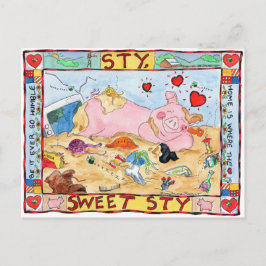 Sty, Sweet Sty Briefkaart