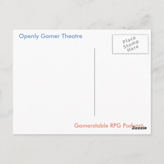 Stygian Fragment Briefkaarten (Achterkant)