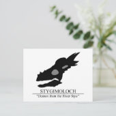 Stygimoloch Skull Briefkaart (Staand voorkant)