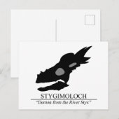Stygimoloch Skull Briefkaart (Voorkant / Achterkant)