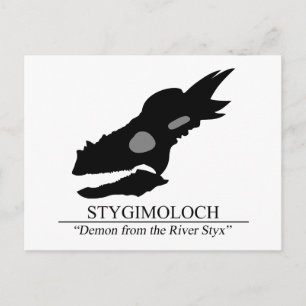 Stygimoloch Skull Briefkaart