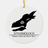 Stygimoloch Skull Keramisch Ornament (Voorkant)