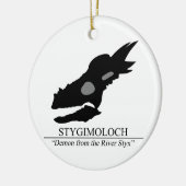 Stygimoloch Skull Keramisch Ornament (Links)