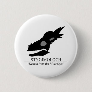 Stygimoloch Skull Ronde Button 5,7 Cm