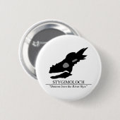 Stygimoloch Skull Ronde Button 5,7 Cm (Voorkant /achterkant)