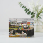 Stykkisholmur Harbor IJsland Briefkaart (Staand voorkant)
