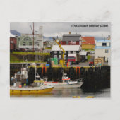Stykkisholmur Harbor IJsland Briefkaart (Voorkant)