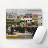 Stykkisholmur Harbour Iceland Mousepad Muismat (Met muis)