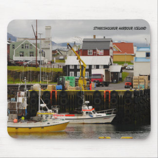 Stykkisholmur Harbour Iceland Mousepad Muismat