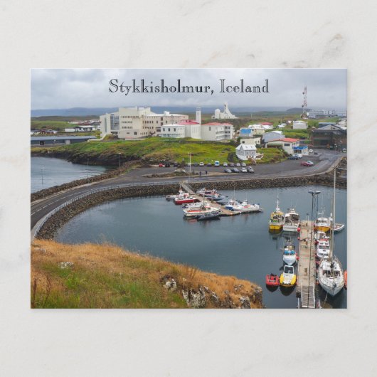 Stykkisholmur, IJsland, Briefkaart (Voorkant)