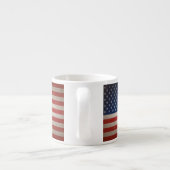 Style American Flag Patriotic Espresso Mok (Achterkant)