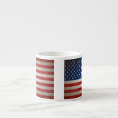 Style American Flag Patriotic Espresso Mok (Voorkant)