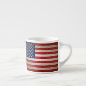 Style American Flag Patriotic Espresso Mok (Rechts)