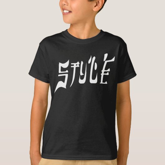 STYLE - Amerikaanse Ganji T-shirt (Voorkant)
