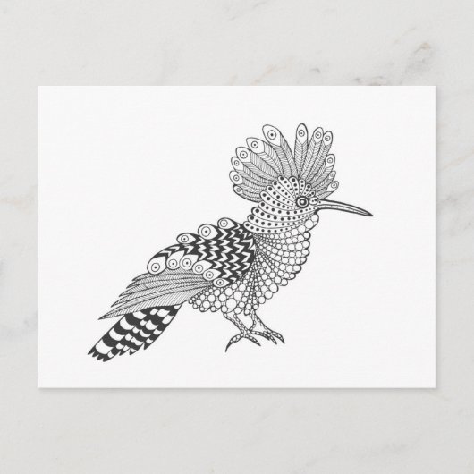 Style Bird Briefkaart (Voorkant)