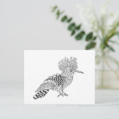 Style Bird Briefkaart (Staand voorkant)