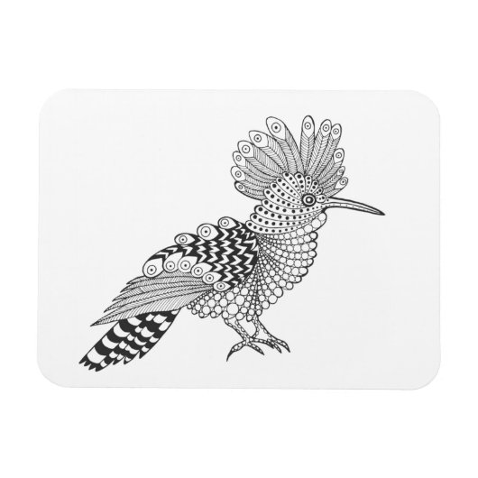 Style Bird Magneet (Horizontaal)