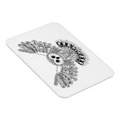 Style Black Owl Magneet (Rechterzijde)