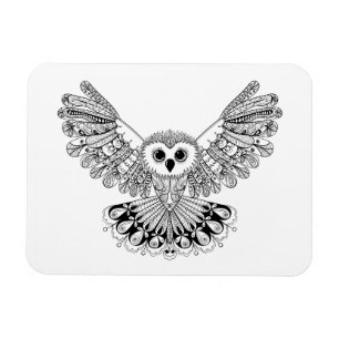 Style Black Owl Magneet