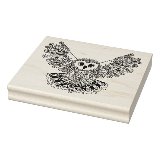 Style Black Owl Rubberstempel (Stempel)