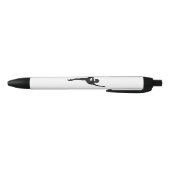 Style Black silhouette ballet danseres Zwarte Inkt Pen (Bodem)