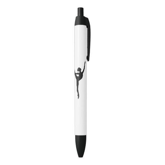 Style Black silhouette ballet danseres Zwarte Inkt Pen (Achterkant (Verticaal))