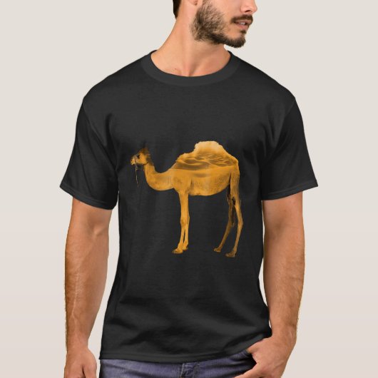 Style Camelid Desert Silhouette T-shirt (Voorkant)