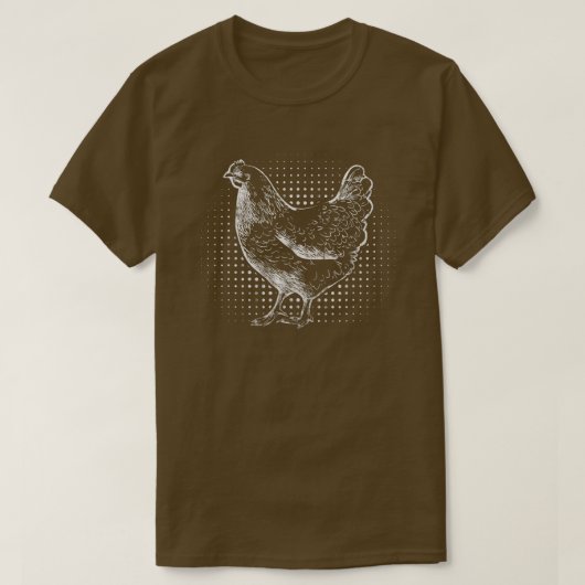 Style Chicken Lover Funny Farmer Boerderij Anim T-shirt (Design voorkant)