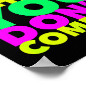 Style Conscious You Can't Compete Where You Don't  Poster (Hoek)