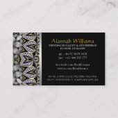 Style Fusion Silver Black Gold Baroque ver2 Biz Visitekaartje (Achterkant)