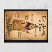  Style Halloween Witch I.D. Briefkaart (Voorkant)